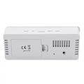 Miniatyrbild 5 av 5: Digital LED Väckarklocka med Spegeldisplay 14x3.4x5.5cm Vit
