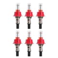 Miniatyrbillede 1 af 5: [RM]6 pcs. flow meter for underfloor heating manifold, visual flow monitoring regulator for underfloor heating