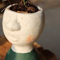 Miniatyrbild 5 av 5: Retro Blomkruka i Resin för Utomhusbruk