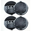 Miniatyrbild 1 av 4: 4 st Navkapslar 68 mm Ytterdiameter för Audi, Kompatibla med A1, A3, A6, C5, Q7 D
