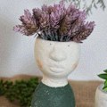 Miniatyrbild 4 av 5: Retro Blomkruka i Resin för Utomhusbruk