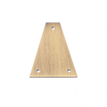 Miniatyrbild 1 av 5: Blank Truss Rod-skydd i aluminiumlegering ACCS för Import Jackson Gitarr - Brons