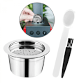 Miniatyrbild 2 av 5: Påfyllningsbar kaffekapsel Pod Filter för ALDI/Expressi/K FEE 3-pack
