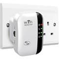 [RM]2025 Latest WiFi Extender WiFi Booster WiFi Repeater Coverage up to 3000 sq ft Connect 45 Devices Internet Booster White