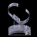 Miniatyrbild 2 av 5: Transparent klocka smycken display stativ disk klocka display stativ dekor #6