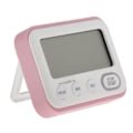 Miniatyrbild 3 av 5: Stor Skärm Timer Tyst Elektronisk Klocka Sängbordsväckarklocka Rosa