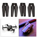 Miniatyrbild 5 av 5: 2 Par Propeller Propellerblad För E88 Pro Mini Drone RC Quadcopter Svart