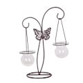 Miniatyrbild 1 av 5: Hydroponisk Fjärilsform Transparent Växt Hängande Blomvas Behållare En