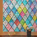 [RM]3D Rainbow Window Film for Privacy – Create Colorful Light Effects & Stylish Home Decor 45*200CM