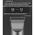 Miniatyrbild 2 av 5: Hårklippare för Män Sax Förkläde Set USB Uppladdningsbar Set_B