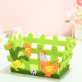 Miniatyrbild 4 av 4: Påskkorgar Non-woven Godispåsar Äggjaktspåsar Påskpresentpåse Bärkorg För Barn Nya D