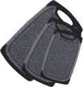 [RM]Black - Imitation Marble Cutting Boards, Set of 3 Cutting Boards