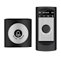 Miniatyrbild 2 av 5: Trådlös Intercom Dörrklocka Tvåvägssamtal Interfon Svart A