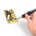 Miniatyrbild 4 av 5: 60W LCD Lödkolv Elektrisk Lödpistol för Radioarbete Reparation