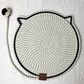 [RM]Cat scratching mat and toy ball integrated cat sleeping mat, scratch-resistant, durable, washable pet mat White White 42cm