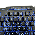 Miniatyrbild 4 av 5: Bakgrundsbelyst Gamingtangentbord med Justerbar USB-kabelansluten Dator