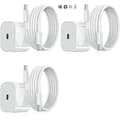 1-pack - iPhone Charger - Fast Charger - Adapter + 2m Cable 20W Lightning White 1-Pack iPhone (NT) 1-Pack Lightning 1-pack[RM] 1-pack Lightning
