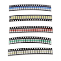 Miniatyrbild 1 av 5: 100 st SMD LED Blandade Diodlampor Kit Super Ljusa SMD LED Kit 1206