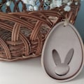 Miniatyrbild 3 av 4: 8 st Trä Påskägg Vår Dekorativ Ornament