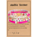Miniatyrbild 3 av 5: Taylor Swift Musikaliskt Vänskapsbrev Pärlarmband FEARLESS with SUPERSTAR with