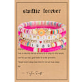 Miniatyrbild 3 av 6: Taylor Swift Musikaliskt Vänskapsbrev Pärlarmband ITSMEHI with ANTI HERO with