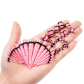 Miniatyrbild 4 av 5: 36 st akryl örontips för tunnelpluggar stretcher extensionskit rosa