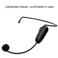 Miniatyrbild 4 av 5: Trådlöst Mikrofon Headset, UHF Trådlöst Headset Mikrofonsystem, 48m Räckvidd, Headset Mikrofon och Handhållen Mikrofon 2 i 1, för Högtalare, Förstärkare