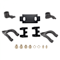 Miniatyrbild 2 av 5: Uppgradering Metall Swingarm Styrkopp Delar För 1/10 WPL D12 RC Lastbil Svart