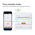 Miniatyrbild 2 av 5: Smart Dörrklocka Wifi Trådlös Ring Dörrklocka Självdriven Knapp Vattentät Ringsignal Smart Life