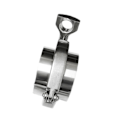 Miniatyrbild 5 av 5: 63mm SS304 2\" Sanitär Rör Svetskoppling + 1 Tri-Clamp + 1 PTFE Packningsset NYTT