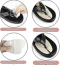 Miniatyrbilde 5 av 5: 3 par gel-metatarsalputer for flip-flops, tangsandaler 3colors