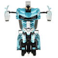 Miniatyrbild 3 av 5: 1:12 2-i-1 Geststyrd RC Racingbil Transformerande Robot Leksak Present E