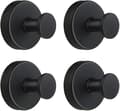 4-pack dusch sugkoppskrokar, handdukshängare, badrum, hängande handdukar