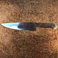 Miniatyrbild 3 av 5: Knivblad Blankt - kökskniv full tang grå