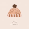 Miniatyrbillede 2 af 2: Have A Cosy Christmas MultiColor 30x40 cm