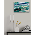 Miniatyrbild 2 av 2: Abstraction In Landscape MultiColor 21x30 cm