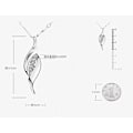 Miniatyrbilde 3 av 3: Vackert halsband - silver m strass