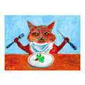Miniatyrbilde 1 av 2: Vegan Cat MultiColor 21x30 cm