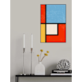 Miniatyrbild 2 av 2: Minimal Shapes Series 10 MultiColor 70x100 cm