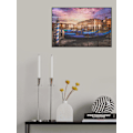 Miniatyrbild 2 av 2: Gondolas Of The Grand Canal MultiColor 21x30 cm