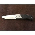 Miniatyrbillede 1 af 4: SanRenMu 7085 BUC-JT Folding knife thumbhole backlock hunting knife knife
