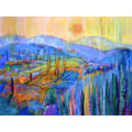 Miniatyrbillede 1 af 2: Df1501embraceofmtn MultiColor 70x100 cm