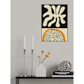 Miniatyrbillede 1 af 2: Matisse Cut Outs4 MultiColor 50x70 cm