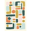 Miniatyrbild 1 av 2: Shapes MultiColor 21x30 cm