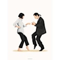 Pikkukuva 2 / 2: Pulp Fiction MultiColor 21x30 cm