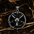 Pikkukuva 2 / 4: Pendant - Nordic Mythology - Pentagram with goat's head