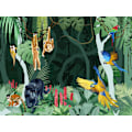 Miniatyrbild 1 av 2: Jungle Party MultiColor 70x100 cm