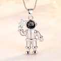 Pikkukuva 1 / 5: Astronaut projection necklace - silver color