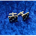 Miniatyrbillede 3 af 4: eksklusive ærmeknapper Silver