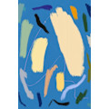 Miniatyrbillede 1 af 2: Farve Strøg 02 MultiColor 30x40 cm